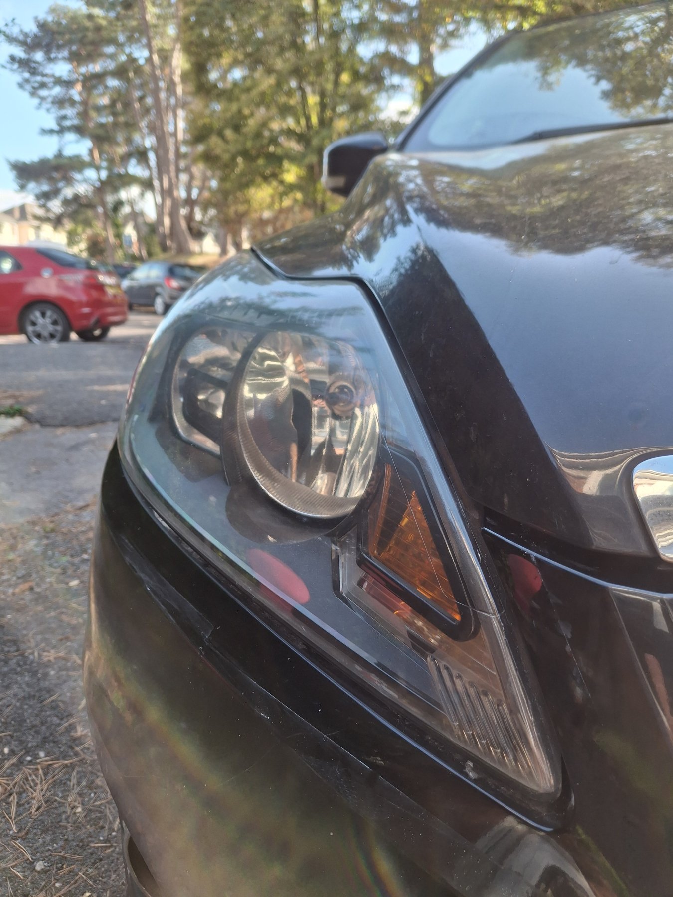Full beam clarity restored — factory-finish optical transparency