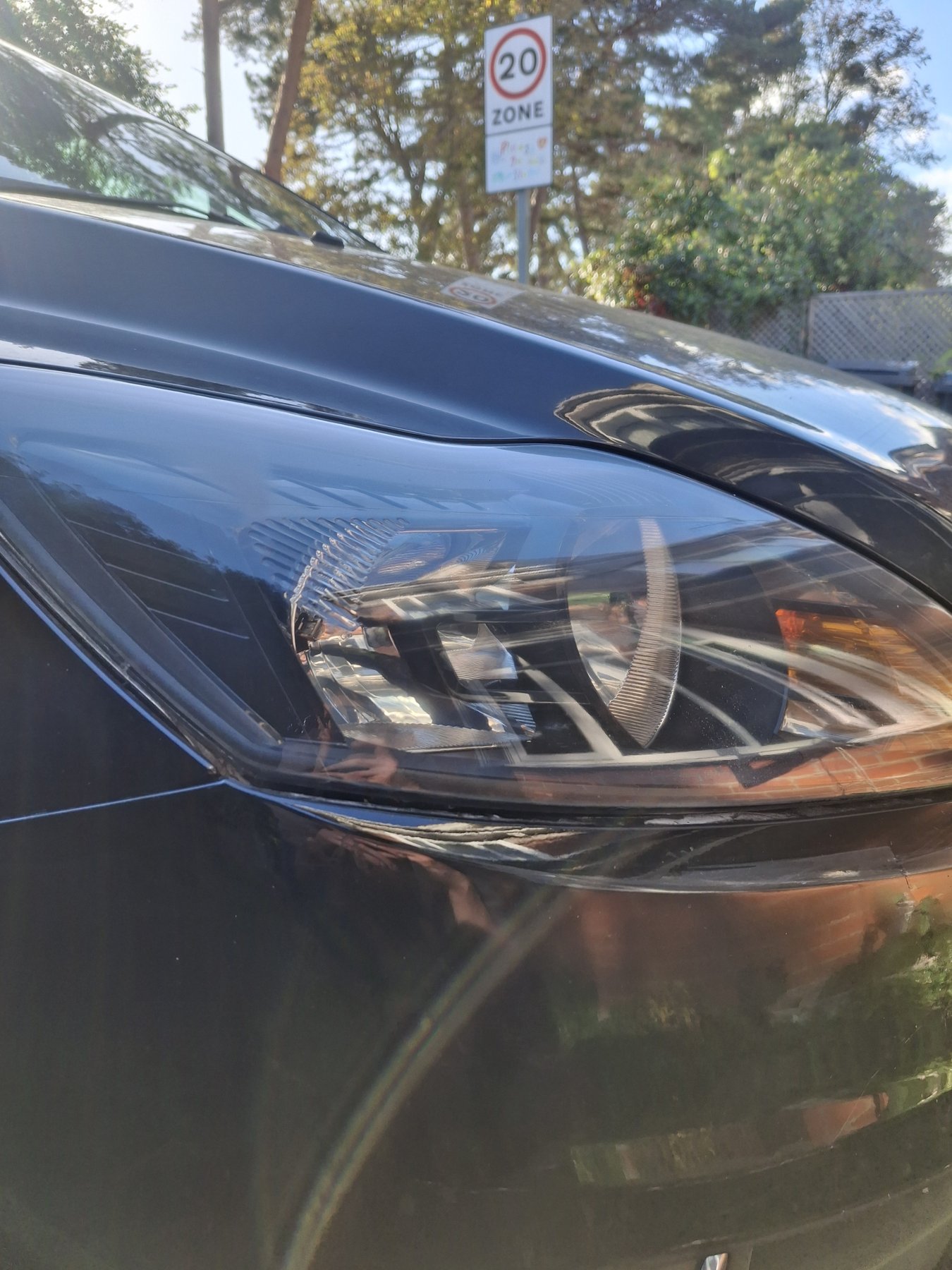 Side profile inspection — smooth UV protective clear coat applied